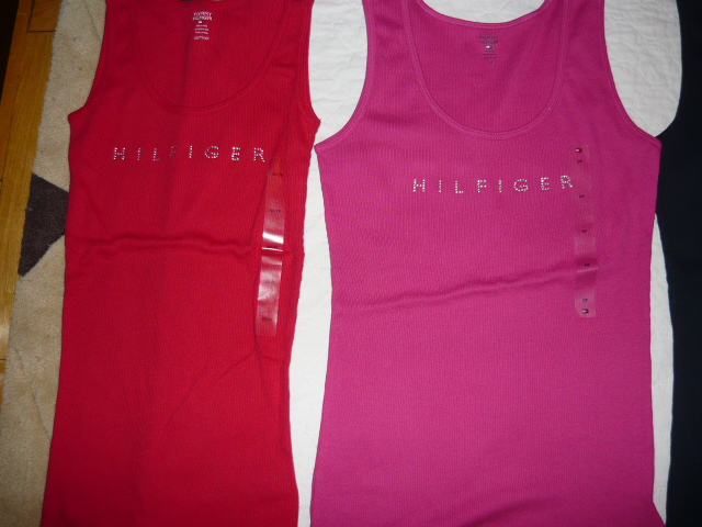 Tommy Hilfiger ujjatlanok piros 2db Xs mret van pink 1db S mret van rzsaszin 2db  S s M mret van 8700ft/db