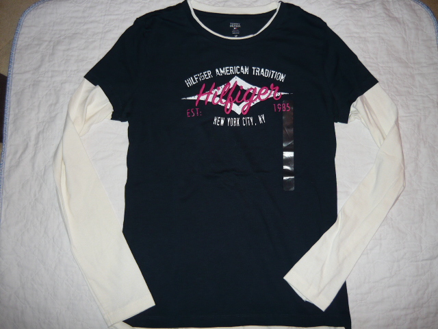Tommy Hilfiger S mret kk hosszu ujju pol-pulcsi 12.500ft