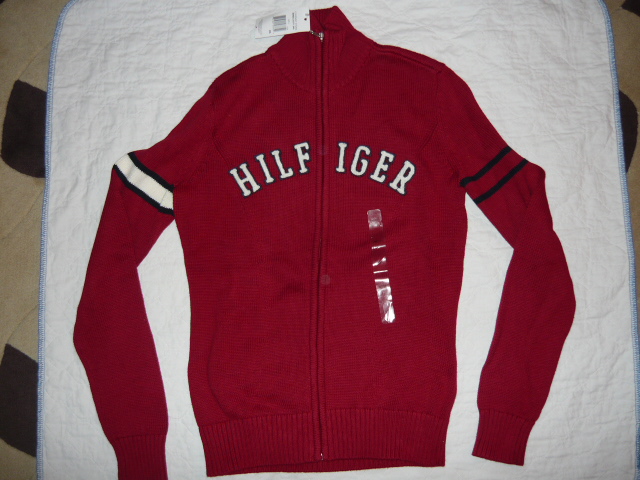 Tommy Hilfiger XS mret kttt  kardign piros 12.500ft