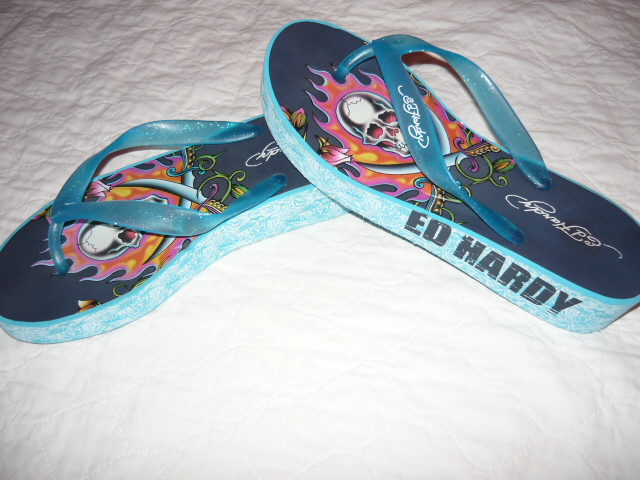 2db Ed Hardy papucs37, 38 as mret 9000ft